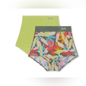 Kindly Yours Women’s Natural Comfort Cotton Modal Boyshort Underwear 2Pack